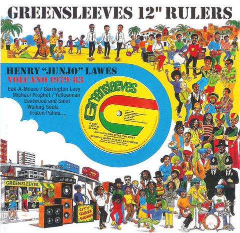 Henry "Junjo" Lawes : Greensleeves 12" Rulers - Volcano 1979-83 (CD, Comp) - Vinyl Record