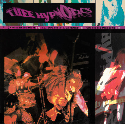 Thee Hypnotics : Justice In Freedom (12") - Vinyl Record