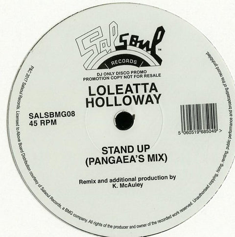 Loleatta Holloway : Stand Up (Pangaea's Mix) (12", S/Sided) - Vinyl Record