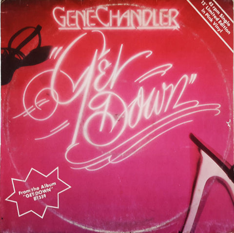 Gene Chandler : Get Down (12", Single, Ltd, Pin) - Vinyl Record