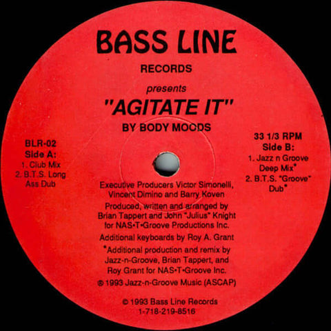 Body Moods : Agitate It (12") is available for sale at our shop at a great price. We have a huge collection of Vinyl's, CD's, Cassettes & other formats available for sale for music lovers - Vinyl Record