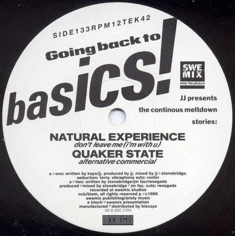 Various : Going Back To Basics! (12") is available for sale at our shop at a great price. We have a huge collection of Vinyl's, CD's, Cassettes & other formats available for sale for music lovers - Vinyl Record