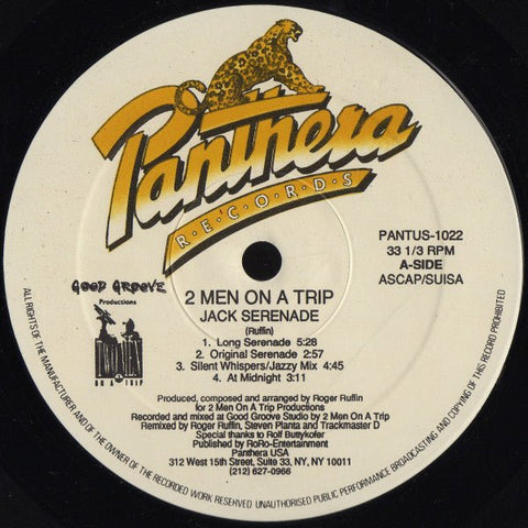 2 Men On A Trip - Jack Serenade / Move Ya Body Vinyl - Vinyl Record