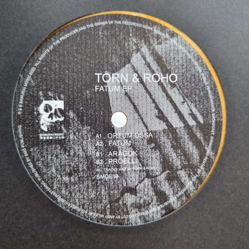 Torn & Roho - Fatum - Artists Torn & Roho Genre Drum & Bass, Halftime Release Date 1 Jan 2021 Cat No. SMDE18 Format 12