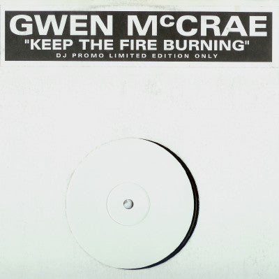 Gwen McCrae : Keep The Fire Burning (12", S/Sided, Ltd, Promo, W/Lbl) is available for sale at our shop at a great price. We have a huge collection of Vinyl's, CD's, Cassettes & other formats available for sale for music lovers - Vinyl Record