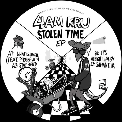 4AM KRU - Stolen Time Vinyl - Vinyl Record
