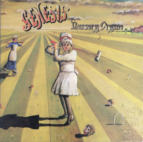 Genesis : Nursery Cryme (LP, Album, RP, Lar) - Vinyl Record