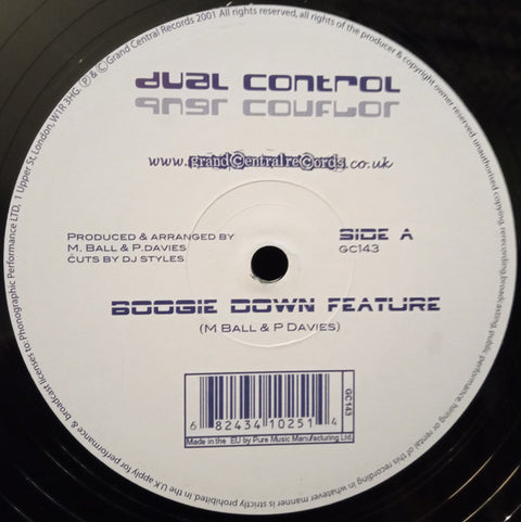 Dual Control : Boogie Down Feature (12") - Vinyl Record