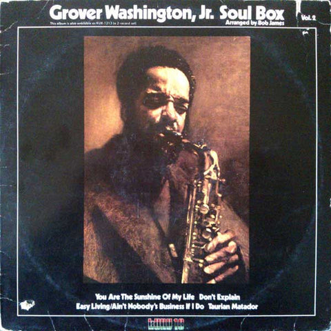 Grover Washington, Jr. : Soul Box Vol.2 (LP, Album, Mon) - Vinyl Record