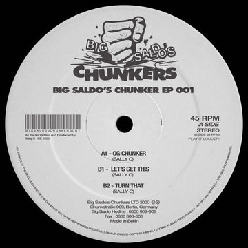 Sally C - Big Saldo's Chunker 001 - Artists Sally C Genre House, Techno Release Date 2 Jun 2023 Cat No. BSC001 Format 12