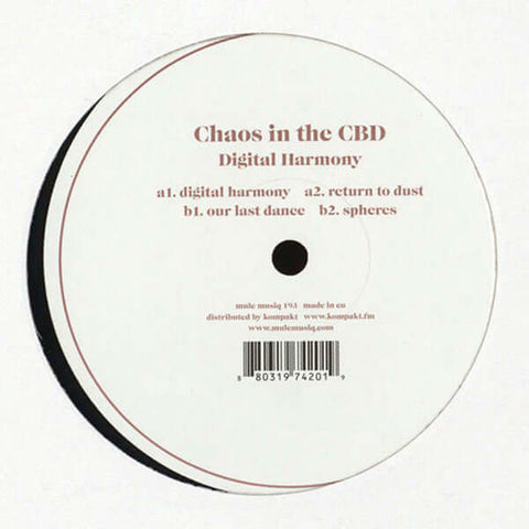 Chaos In The CBD : Digital Harmony (12") - Vinyl Record