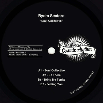 Rydm Sectors - Soul Collective - Artists Rydm Sectors Genre Deep House Release Date 30 Jun 2023 Cat No. CRM24 Format 12