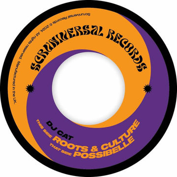 DJ Cat - Roots & Culture / Possibelle - Artists DJ Cat Style Balearic Disco, Electro-Funk Release Date 24 May 2024 Cat No. SCRULSD 004 Format 7