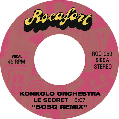 Konkolo Orchestra & Bosq - Le Secret (Bosq Remix) - Vinyl Record