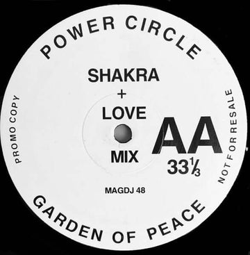Power Circle - Garden Of Peace - Artists Power Circle Genre Progressive House Release Date 1 Jan 1993 Cat No. MAGDJ 48 Format 12