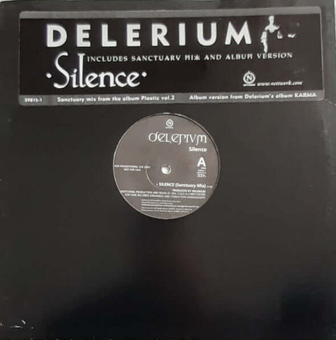 Delerium - Silence - Artists Delerium Genre Progressive Trance Release Date 1 Jan 1999 Cat No. VPRO 39815-1 Format 12" Vinyl, Promo - Nettwerk - Nettwerk - Nettwerk - Nettwerk - Vinyl Record
