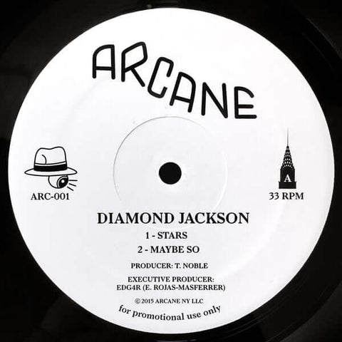 Diamond Jackson ‎- Stars - Artists Diamond Jackson Genre Deep House Release Date 1 Jan 2016 Cat No. ARC-001 Format 12" Vinyl - Arcane - Arcane - Arcane - Arcane - Vinyl Record