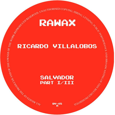 Ricardo Villalobos - Salvador (Part 1 of 3) - Vinyl Record