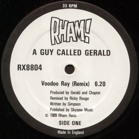 A Guy Called Gerald - Voodoo Ray (Remix) Vinyl - Vinyl Record