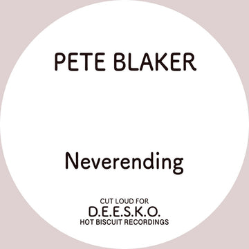 Peter Blaker - Neverending / Donna Not Donna - Artists Peter Blaker Genre Disco, Edits Release Date 3 Nov 2023 Cat No. PETE002HBR Format 12