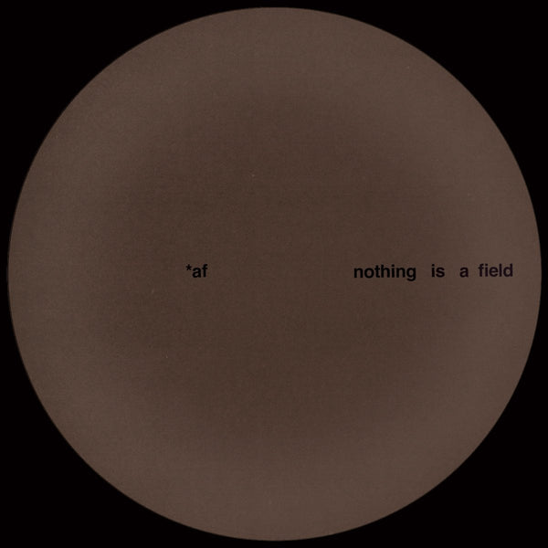 Adam Feingold - Nothing Is A Field (Ltd. 200 Copies) Vinyl