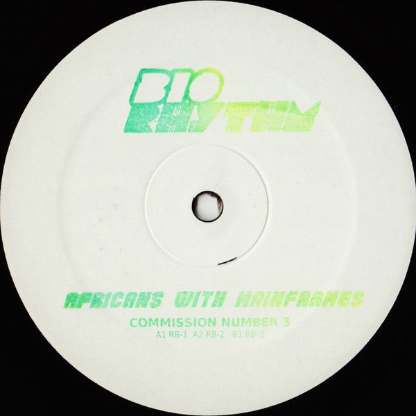 Africans With Mainframes - Commission Number 3 Vinyl