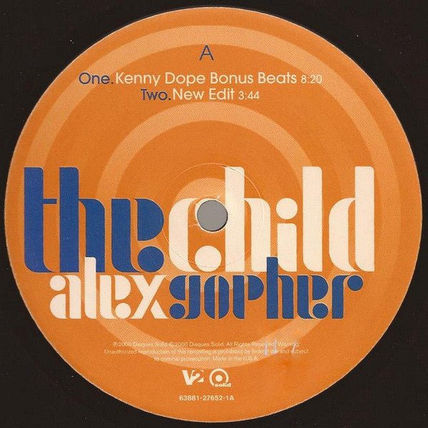 Alex Gopher - The Child Vinyl
