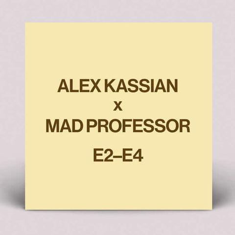 Alex Kassian - E2–E4 (With Mad Professor Remix) Vinyl - Vinyl Record