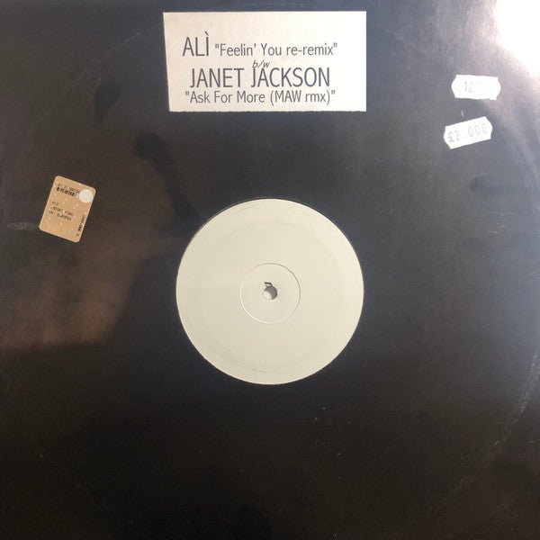 Alì / Janet Jackson - Feelin' You (Re - Remix) / Ask For More (MAW Rmx) Vinyl