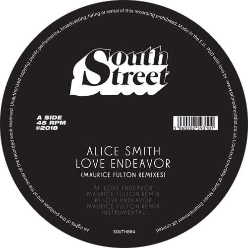 Alice Smith - Love Endeavor (Maurice Fulton Remixes) Vinyl