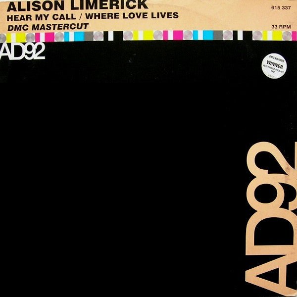 Alison Limerick - Hear My Call / Where Love Lives (DMC Mastercut) Vinyl