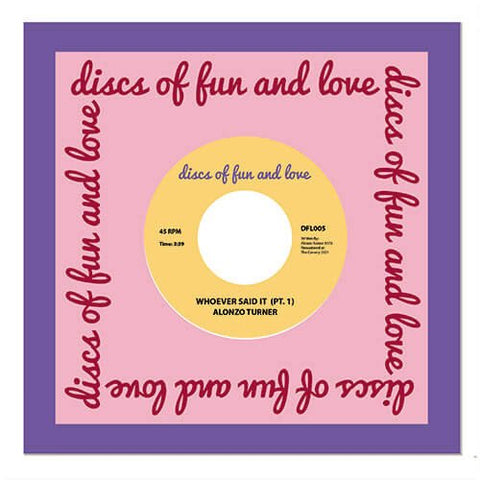 Alonzo Turner - Whoever Said It Vinyl - Vinyl Record