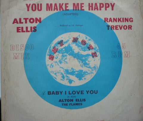 Alton Ellis & Ranking Trevor - You Make Me Happy Vinyl - Vinyl Record