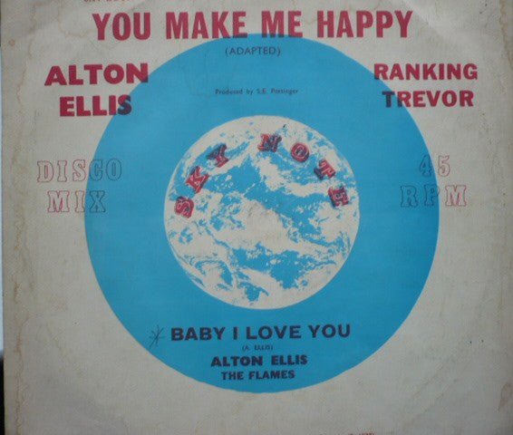 Alton Ellis & Ranking Trevor - You Make Me Happy Vinyl