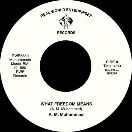 A.M. Muhammad - What Freedom Means / Tenderly Vinyl