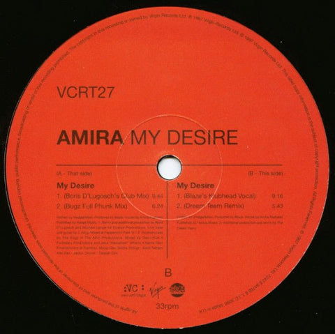 Amira - My Desire Vinyl - Vinyl Record
