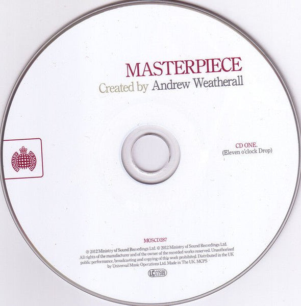 Masterpiece - Andrew Weatherall by Various Artists: Amazon.co.uk