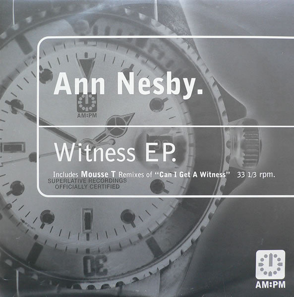 Ann Nesby - Witness EP Vinyl
