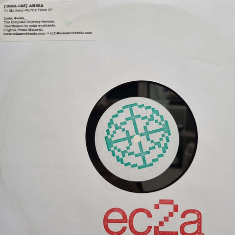 ANSZA - Ur My Baby / Pick Them Up Vinyl - Vinyl Record