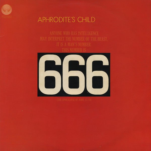 Aphrodite's Child - 666 Vinyl