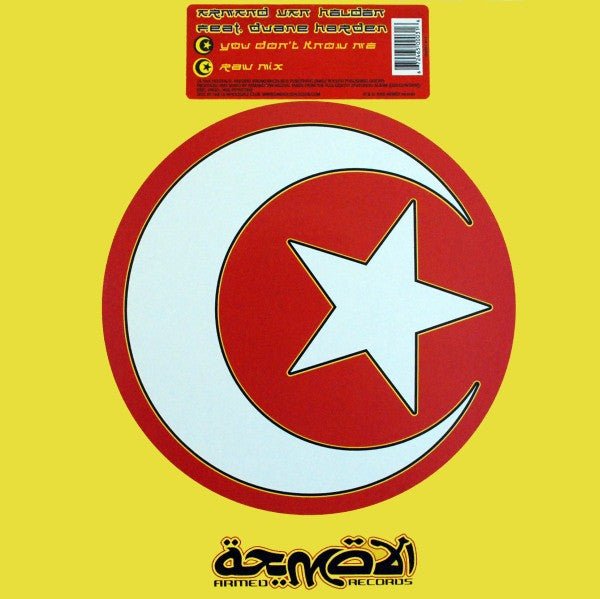 Armand Van Helden Feat. Duane Harden - You Don't Know Me Vinyl