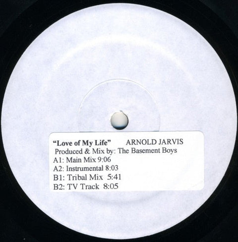 Arnold Jarvis - Love Of My Life Vinyl - Vinyl Record