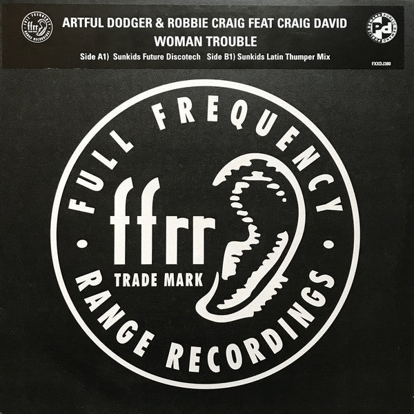 Artful Dodger & Robbie Craig Feat. Craig David - Woman Trouble Vinyl