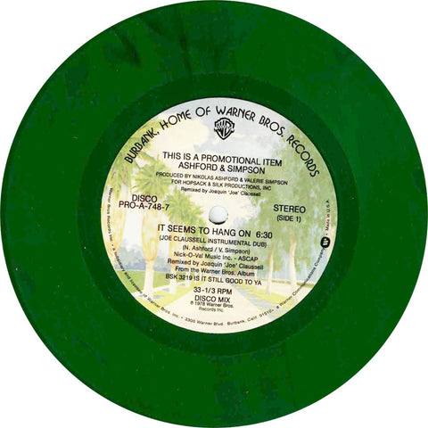 Ashford & Simpson - It Seems To Hang On Edit - Joe Claussell Vinyl - Vinyl Record