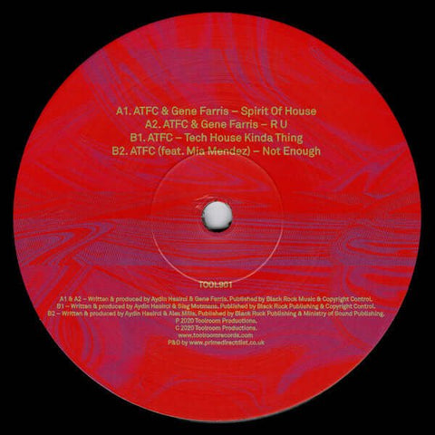 ATFC & Gene Farris - Spirit Of House Vinyl - Vinyl Record