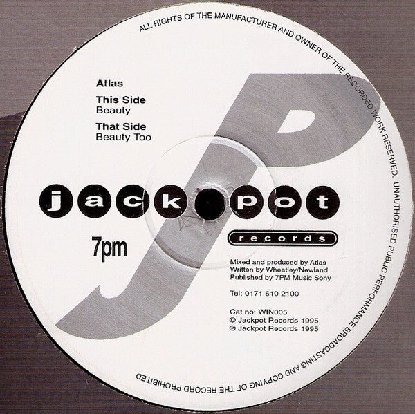 Atlas - Beauty / Beauty Too Vinyl