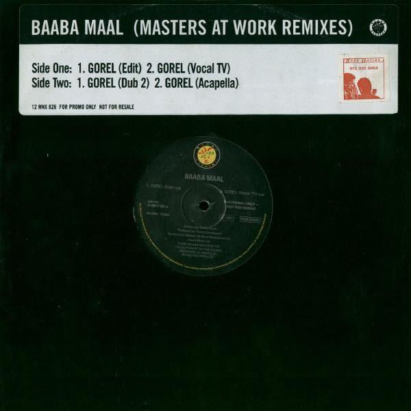 Baaba Maal - Gorel (Masters At Work Remixes) Vinyl