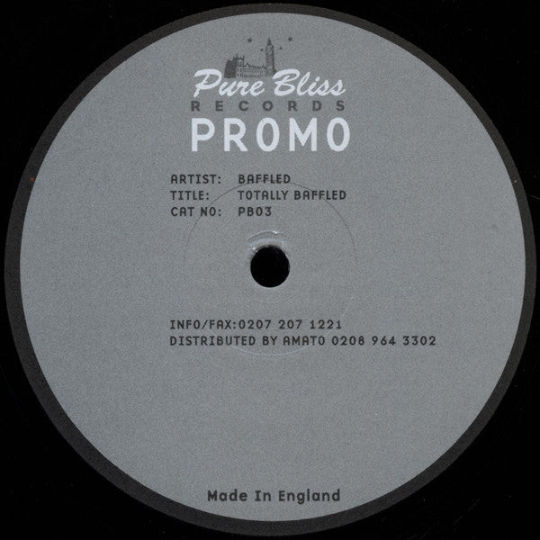 Baffled - Totally Baffled Vinyl