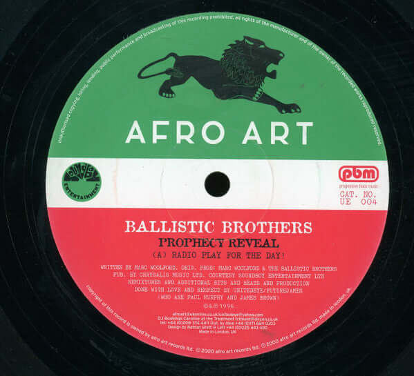 Ballistic Brothers - Prophecy Reveal Vinyl