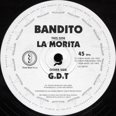 Bandito - La Morita / G.D.T Vinyl - Vinyl Record